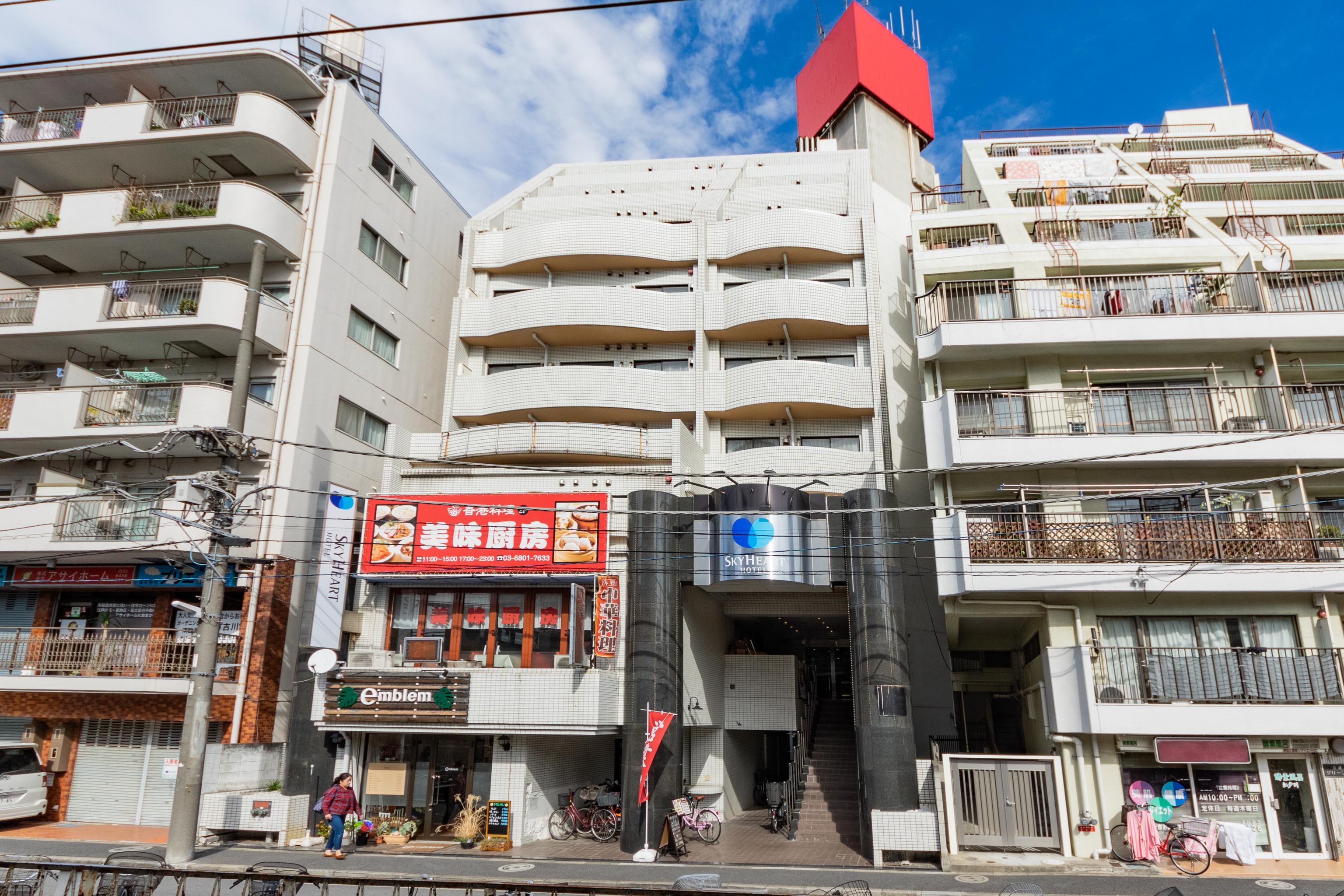 Sky Heart Hotel Koiwa Tokio Zewnętrze zdjęcie